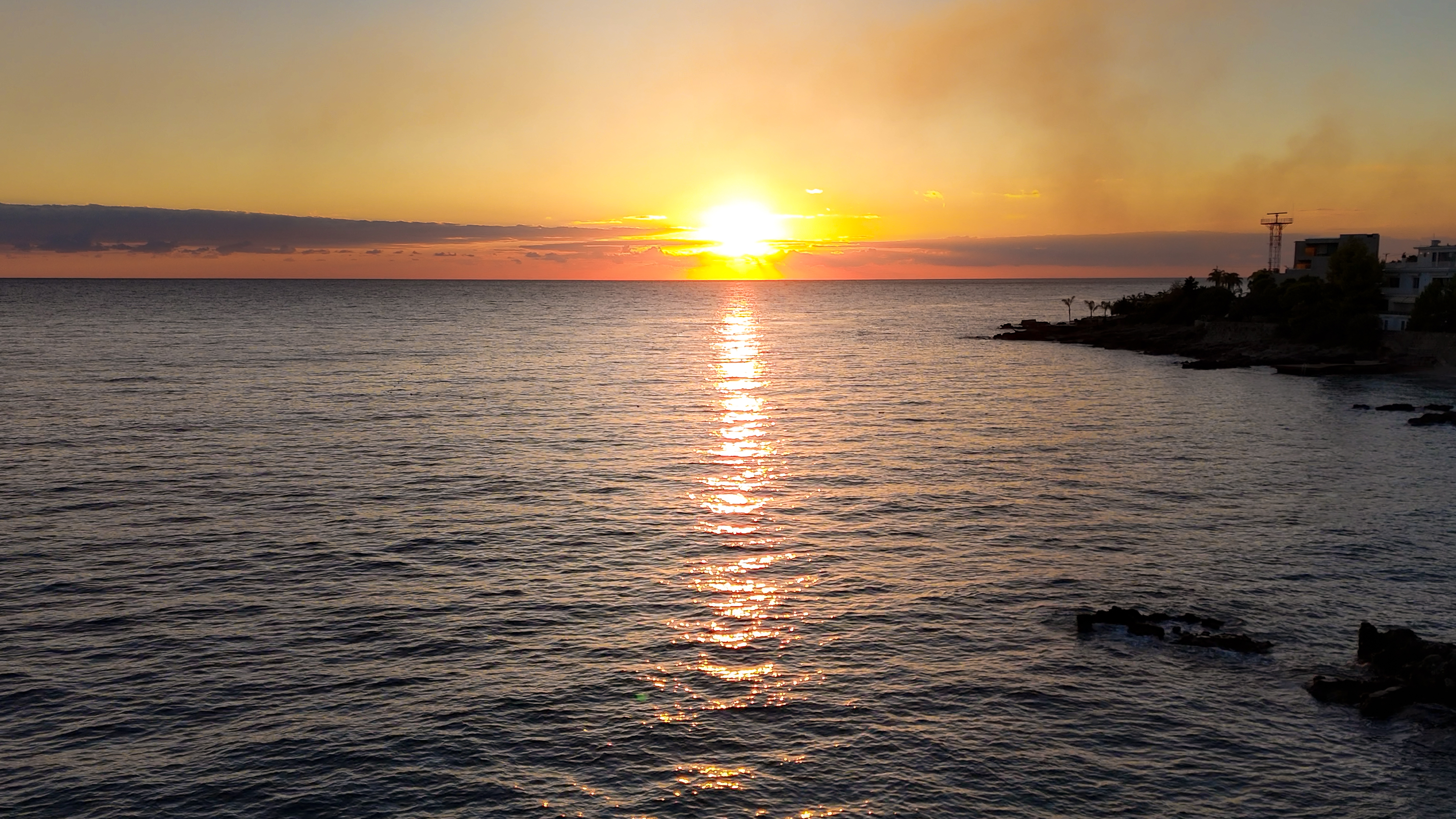 Sunset in Dhermi
